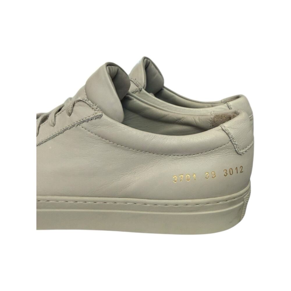 Woman by Common Projects Leather Achilles Trainers Sneakers Size 39 - Picture 4 of 11